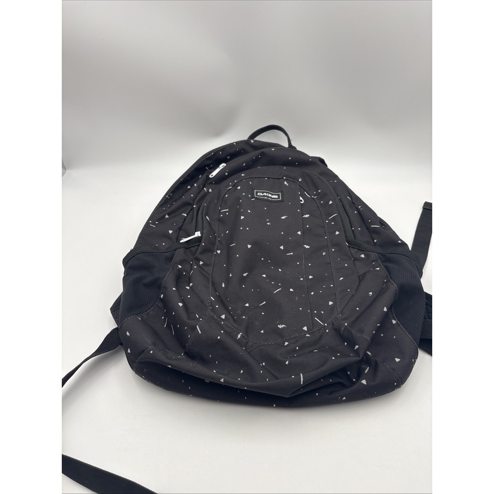 Dakine Youth Backpack Black Print School Travel Book Bag Unisex Kids